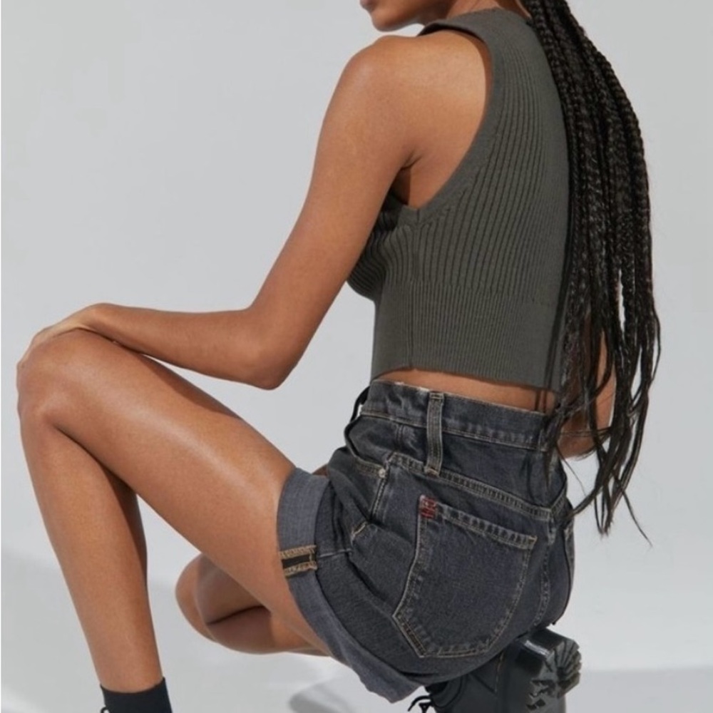Urban Outfitters High Rise Mom Jean Shorts
